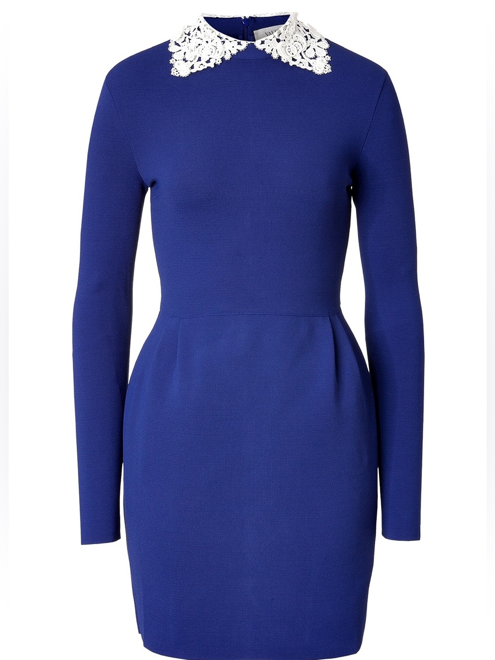 Valentino dress with lace collar